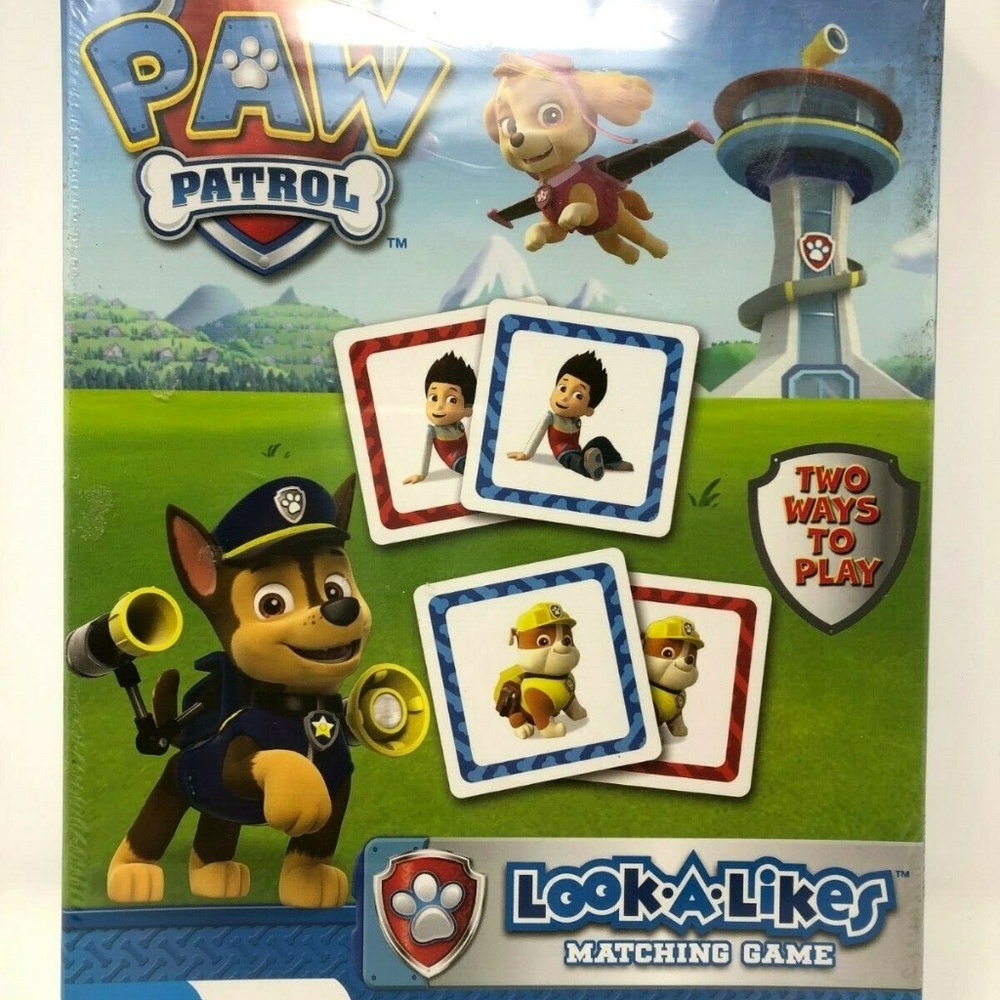 Nickelodeon Paw Patrol Matching Game